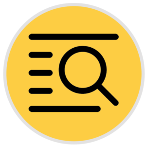Icona search web