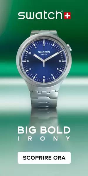 Orologio Swatch Big Bold, fondo verde