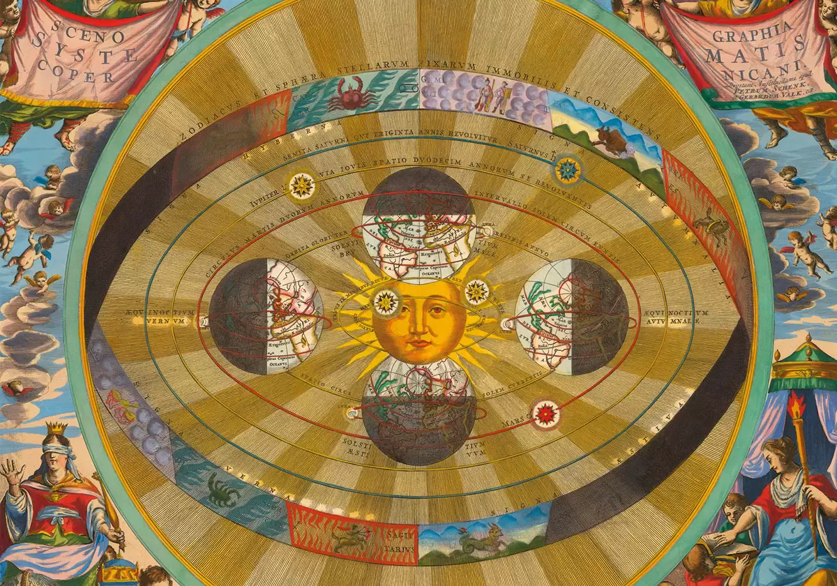 Universo illustrazione, Copernico