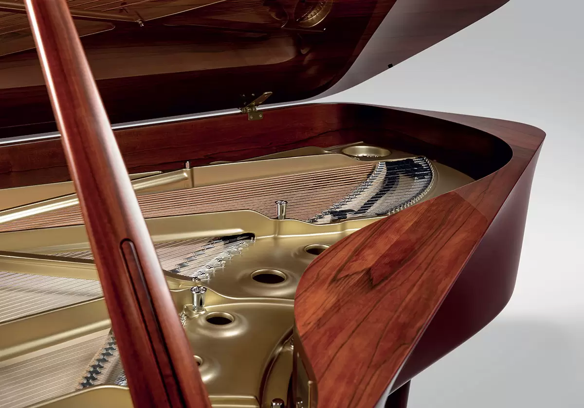 Steinway & Sons, dettaglio pianoforte