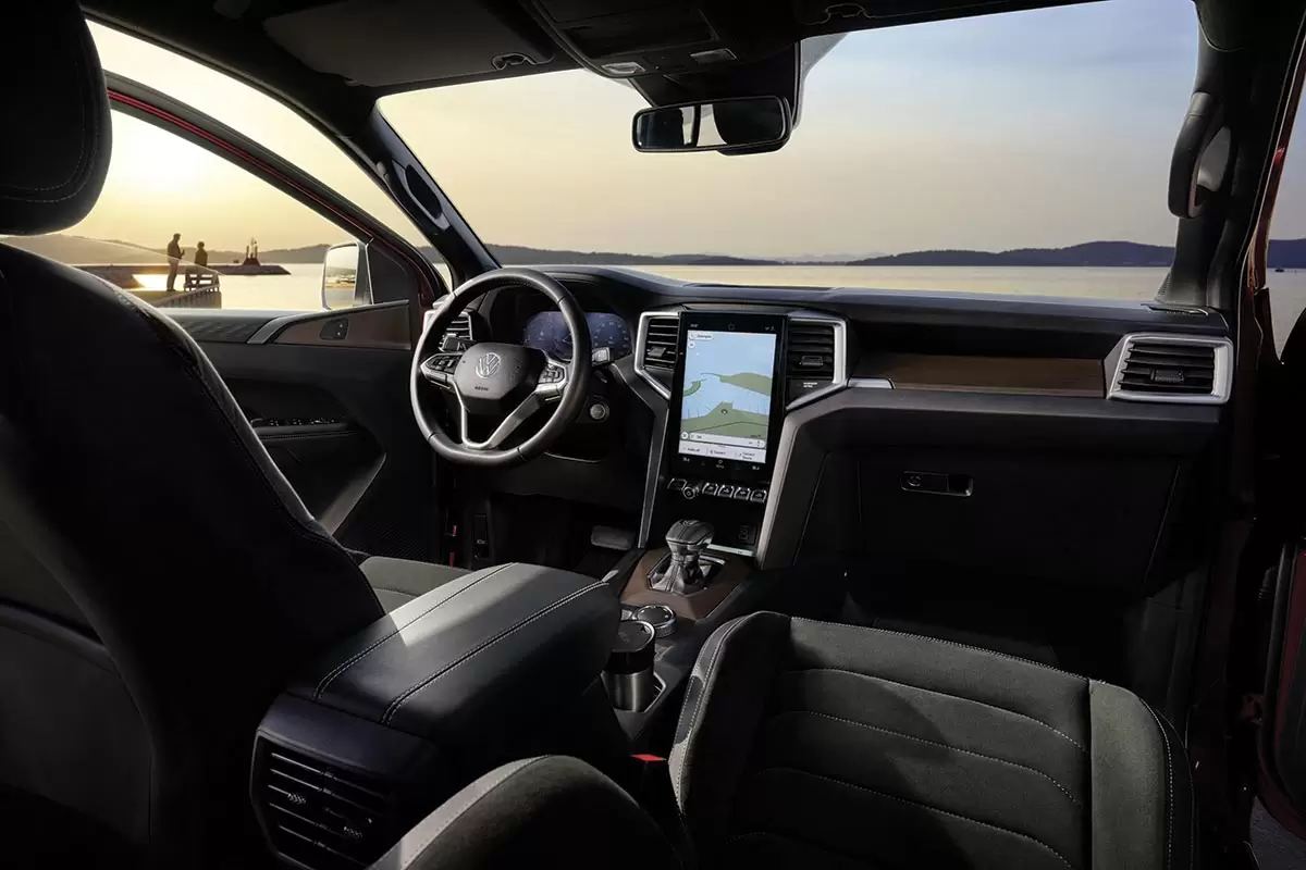 VW Amarok, interno