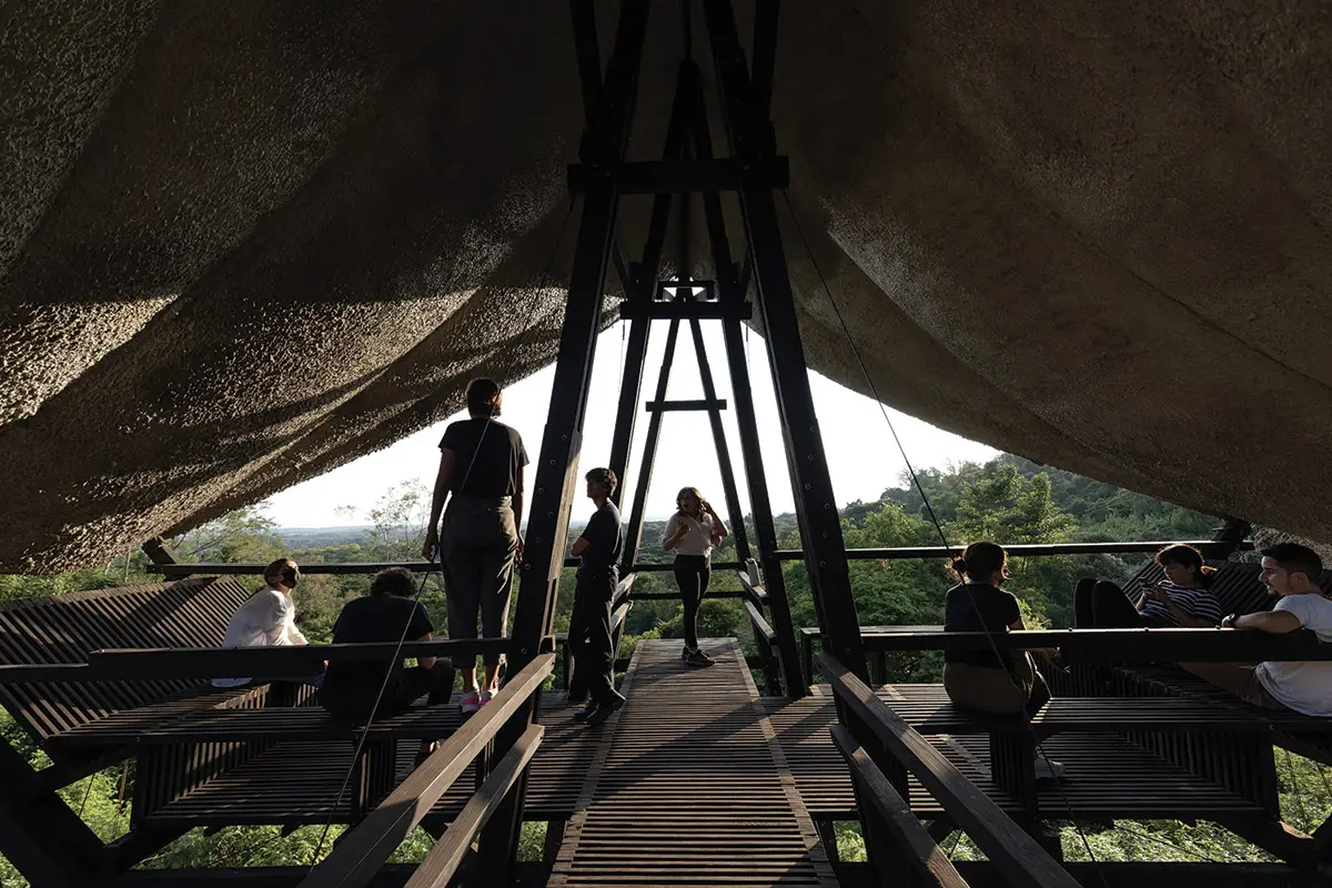 Al Borde, Learning Viewpoint, Mirador aula, foresta protetta del Cerro Blanco