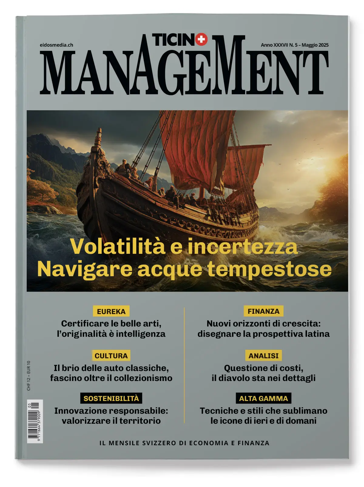 Copertina Ticino Management Maggio 2025