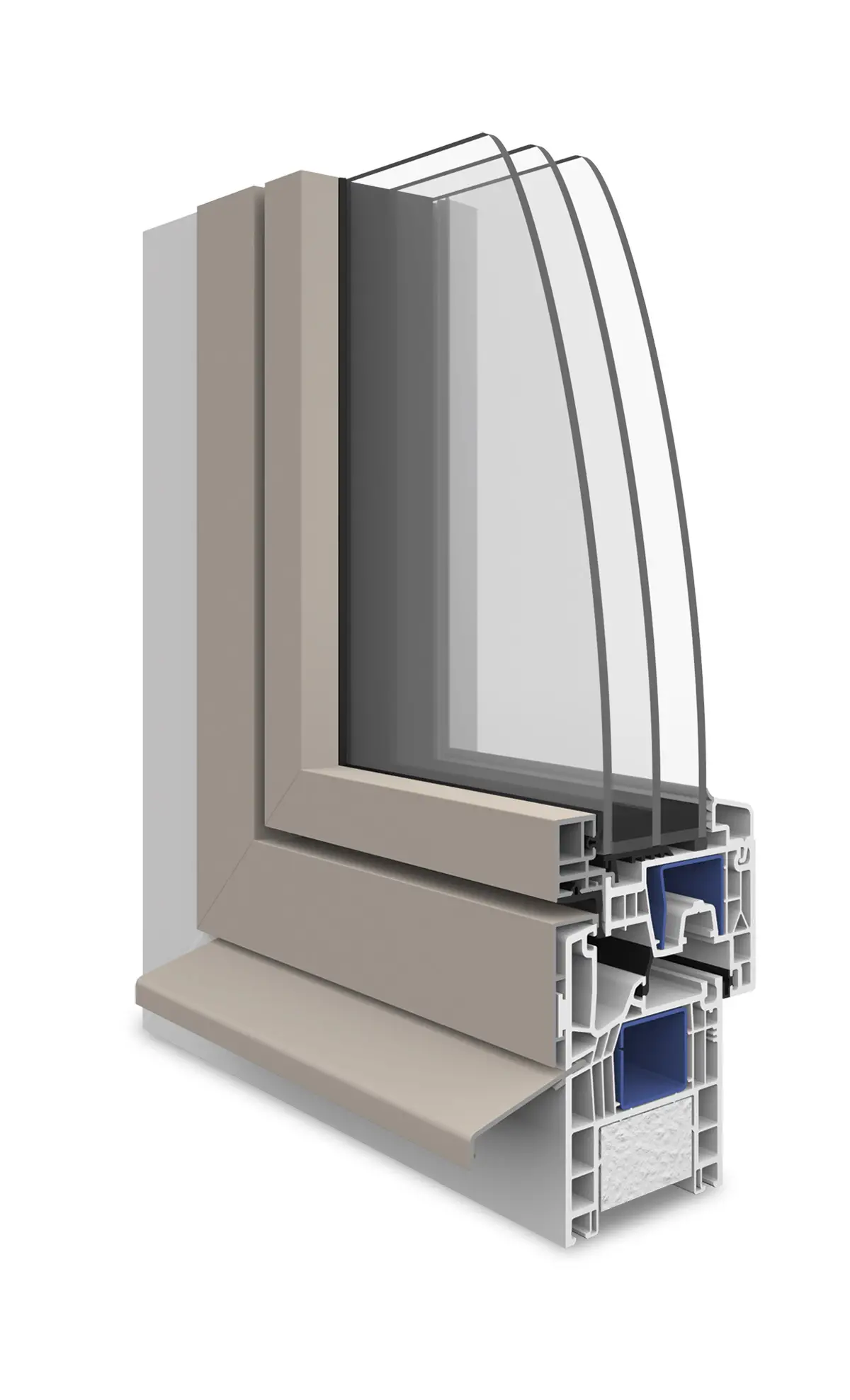 Ego®Allround in PVC/alluminio