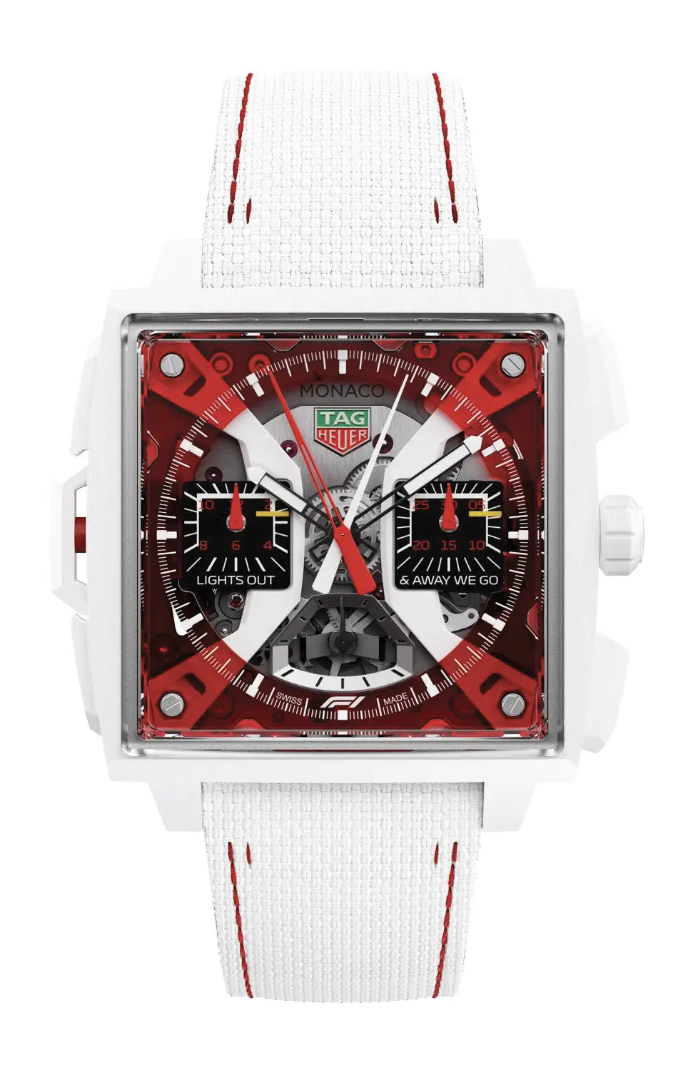 TAG Heuer Monaco Split-Seconds Chronograph I F1® Automatico, 41 mm. Ceramica