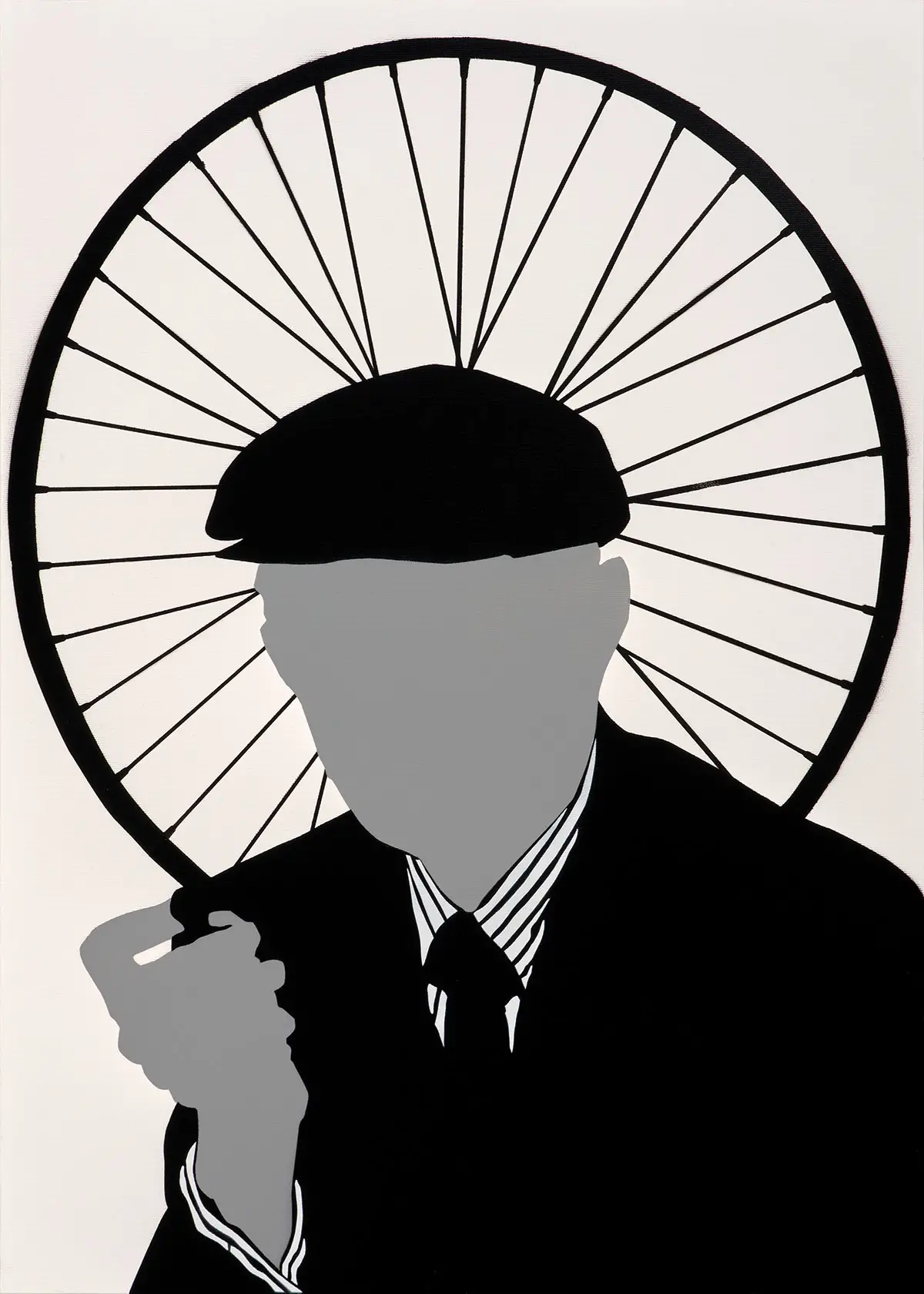 Mr. Savethewall, Elogio dei paradigmi effimeri Marcel Duchamp / © 2025 Galleria Deodato Arteli