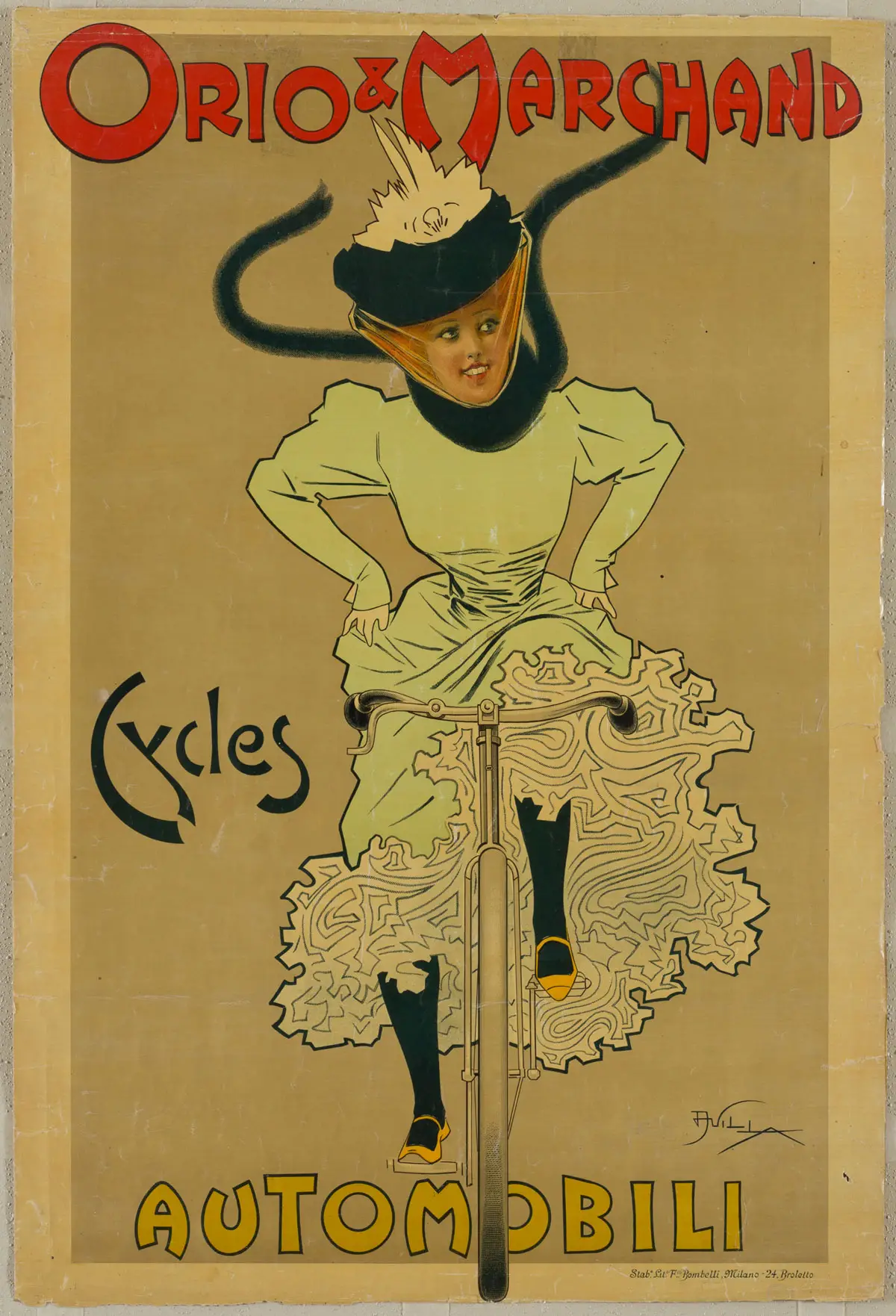 Aleardo Villa, "Cycles Orio e Marchand",