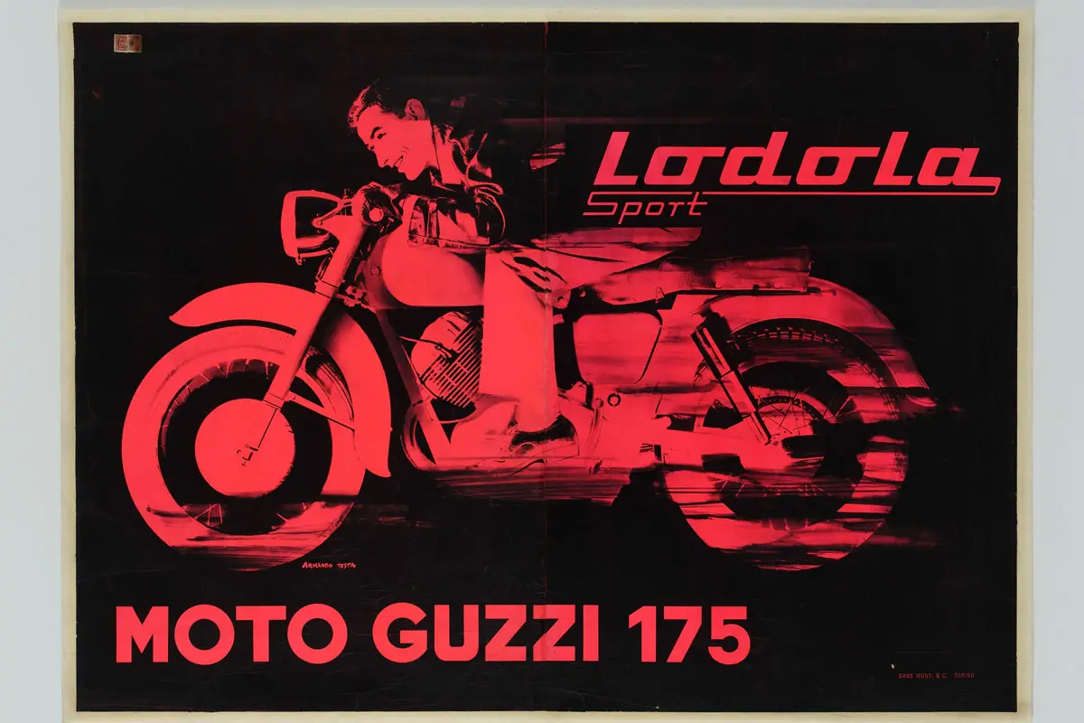 Armando Testa, "Moto Guzzi"