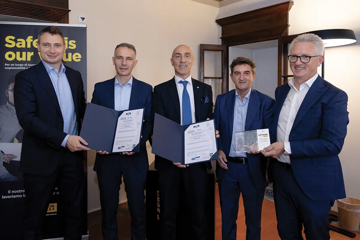 Driver Agom ha ricevuto le due certificazioni ISO