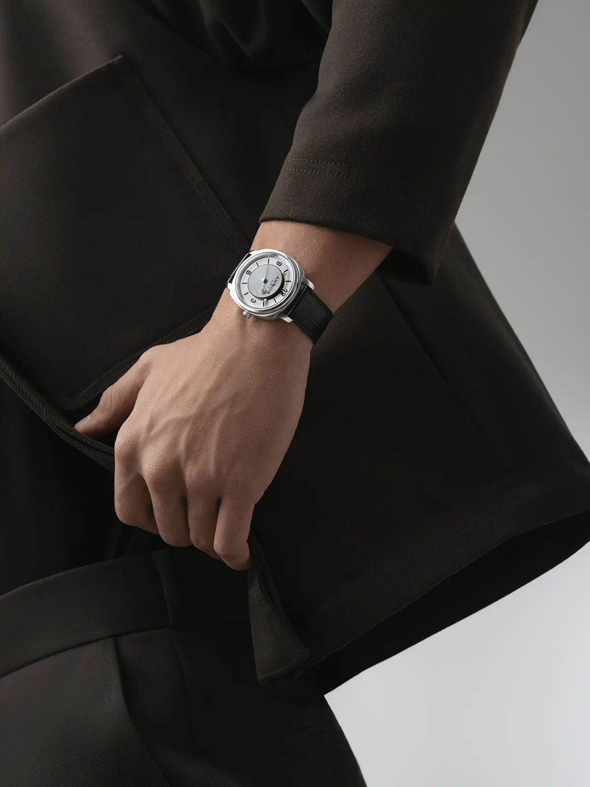 Orologio Akhor argento, uomo