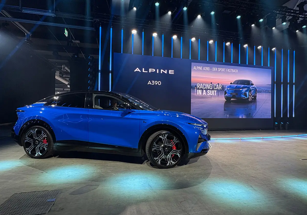 Auto Zürich 2025 alpine 390 a