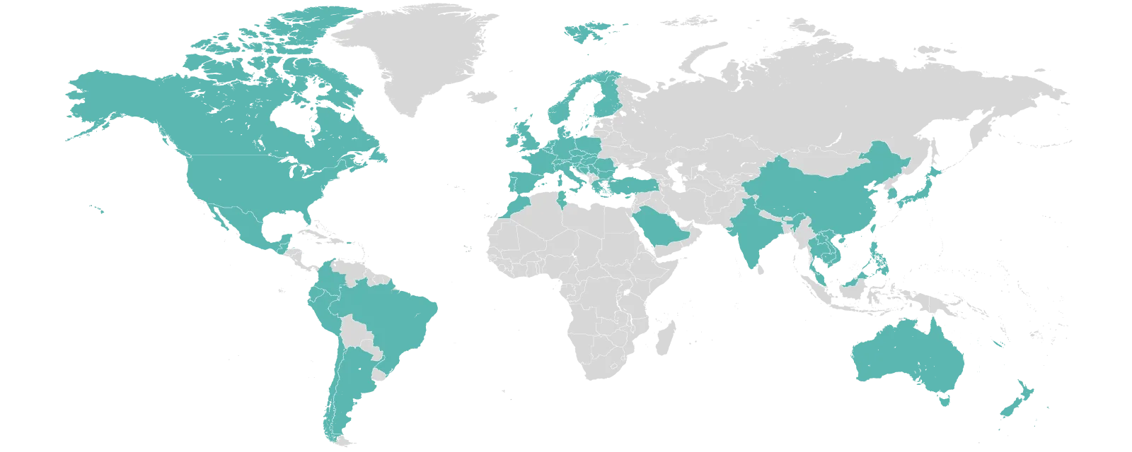 Adecco Group nel mondo, una presenza in oltre 60 Paes