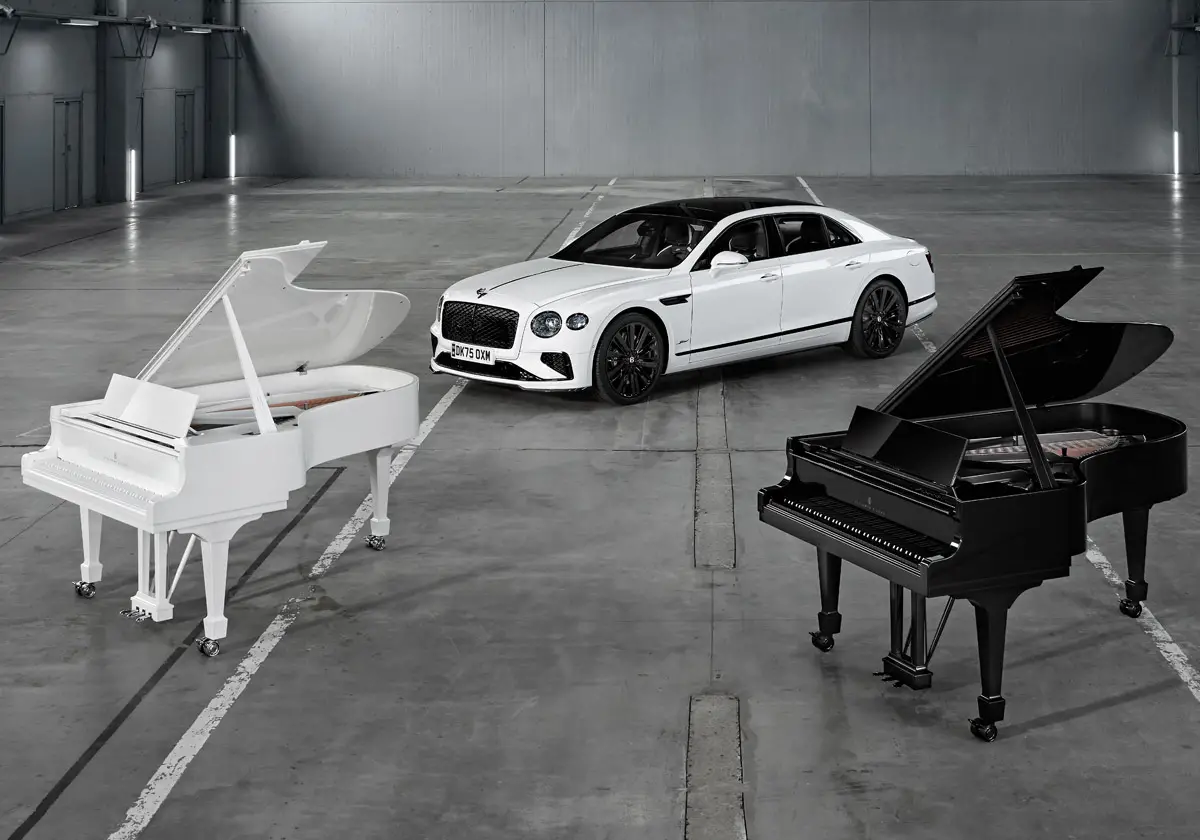 Steinway & Sons pianoforti e auto Bentley