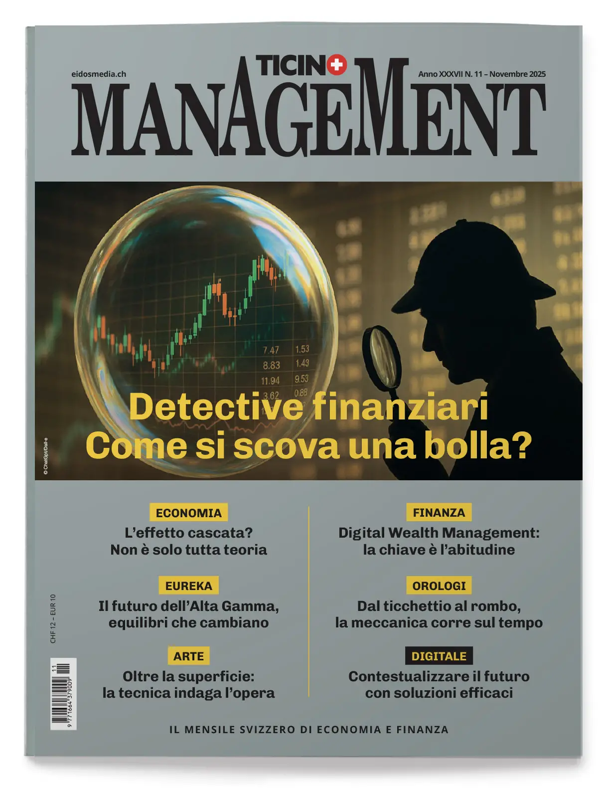 Copertina Ticino Management Novembre 2025