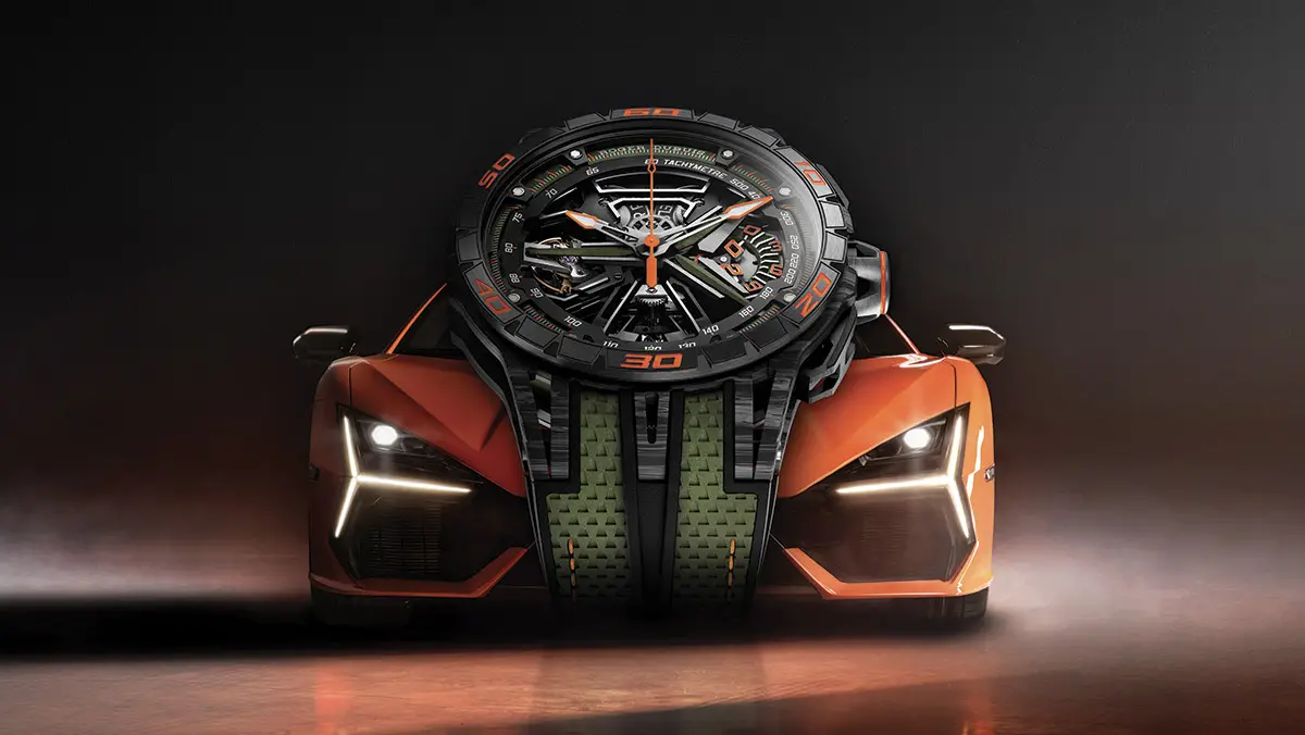 Excalibur Spider Revuelto Flyback Chrongraph e la rivoluzionaria Lamborghini Revuelto