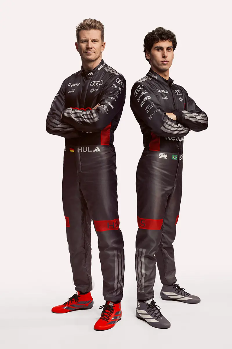 Nico Hülkenberg e Gabriel Bortoleto, piloti dell'Audi Revolut F1 Team.