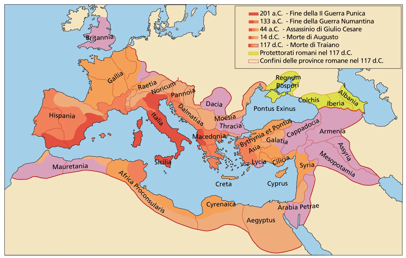 La conquista del mediterrano