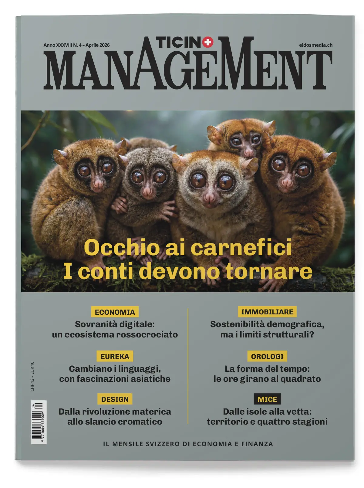 Copertina Ticino Management Marzo 2026