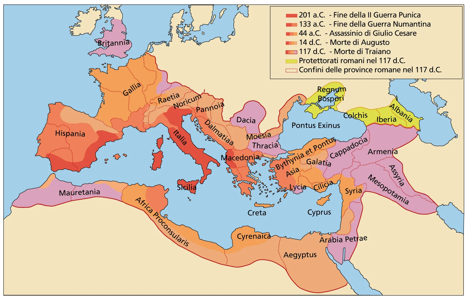 La conquista del mediterraneo