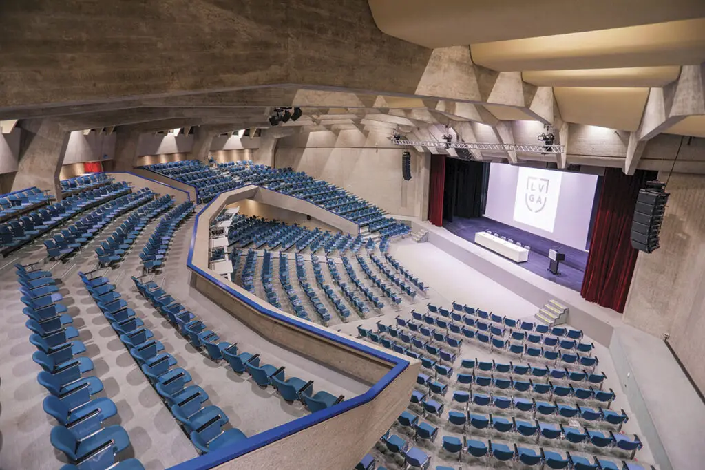 Sala interna, Palazzo dei congressi, Lugano