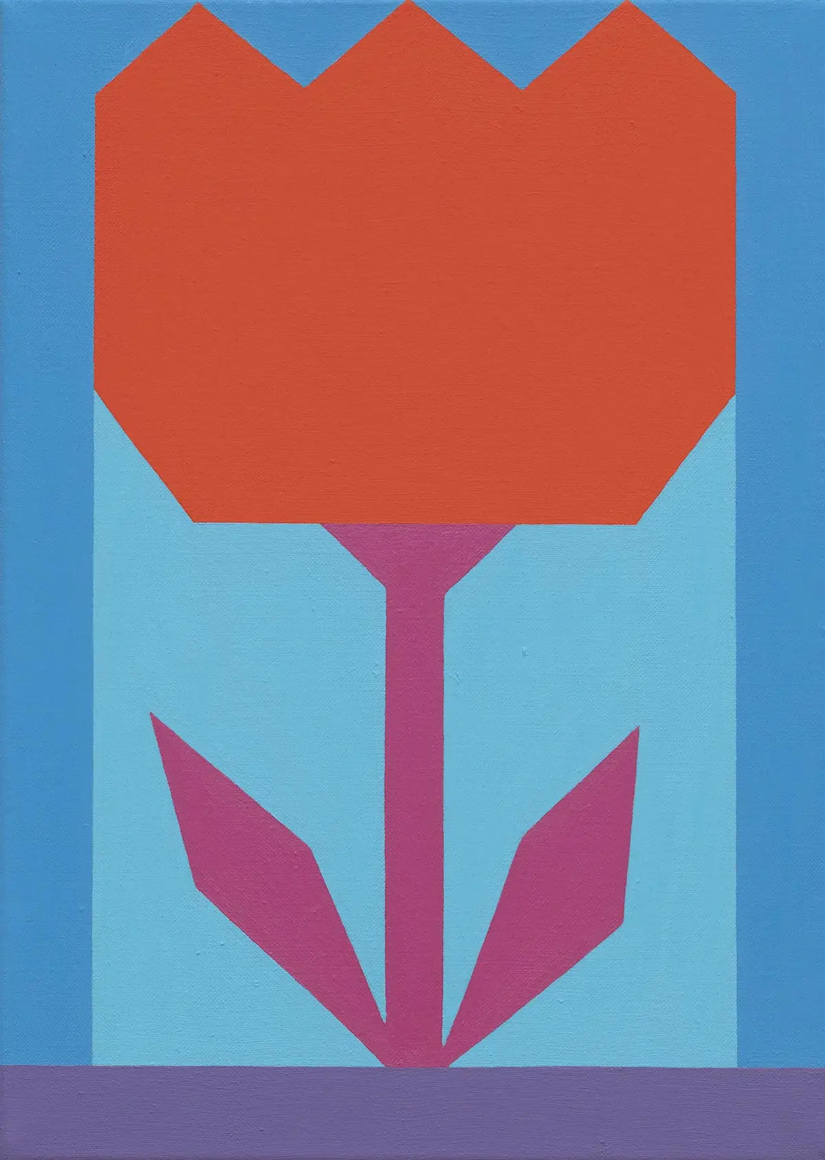 Jean-Frédéric Schnyder, rote Blume