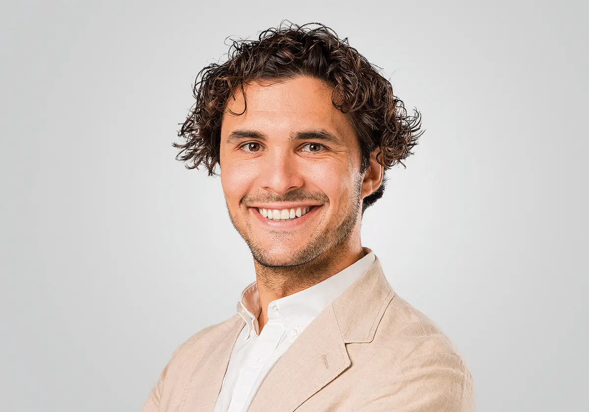 Andrin Dietziker, Responsabile di progetto Assortimenti sostenibili e responsabile aggiunto per lo Sviluppo sostenibile e la politica economica presso Coop.