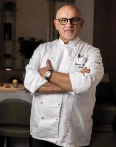 Lo chef stellato Claudio Sadler