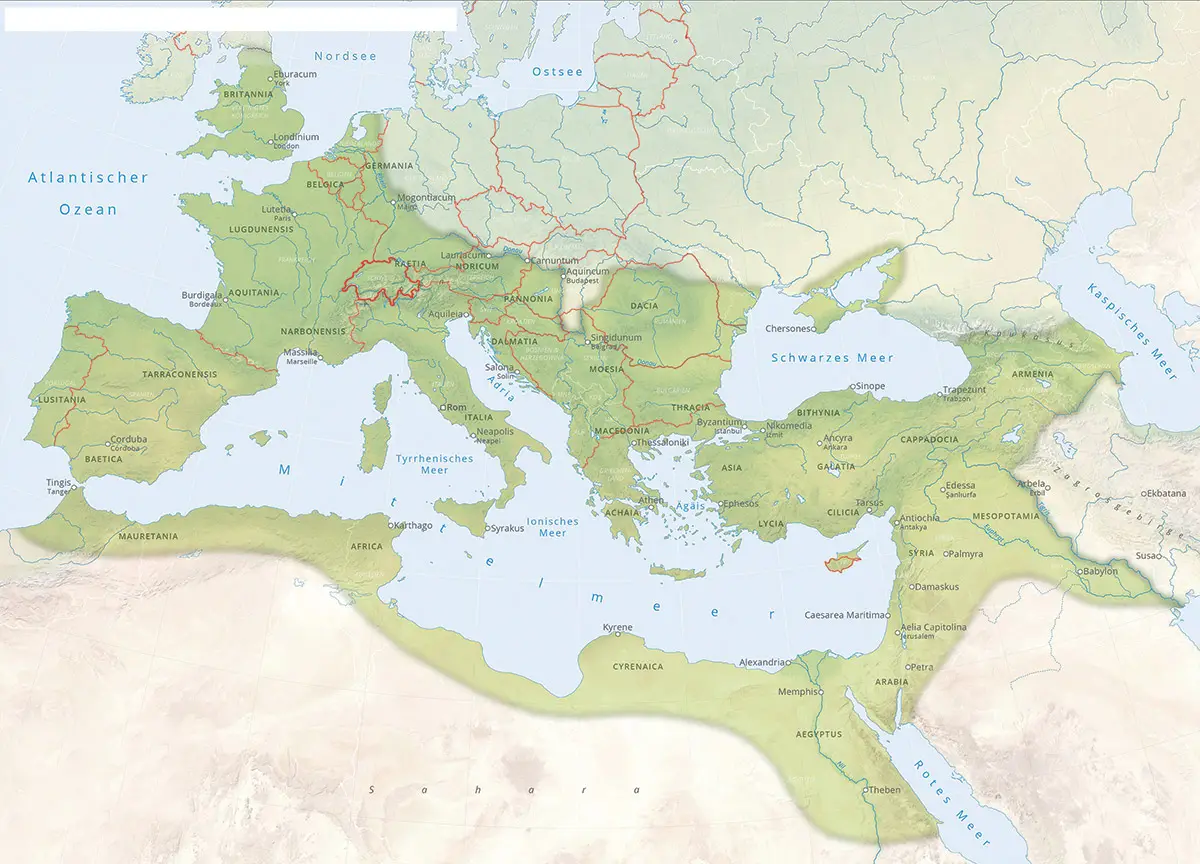 Mappa antica europa