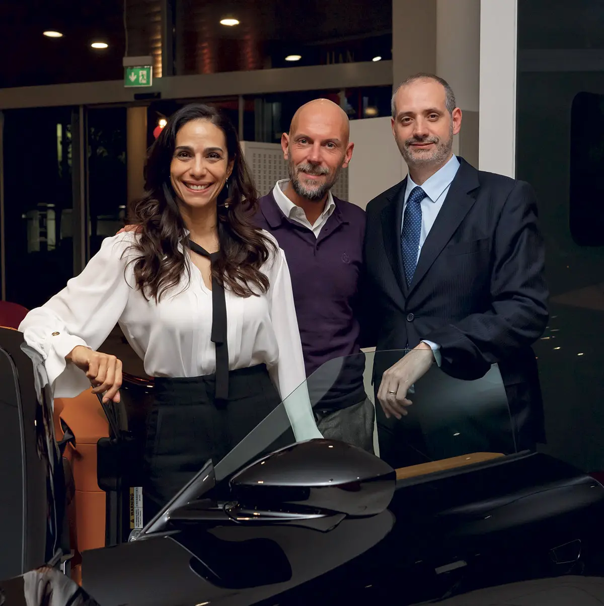 Sheila De Lucia, Emanuele Gianola e Paolo Caspani